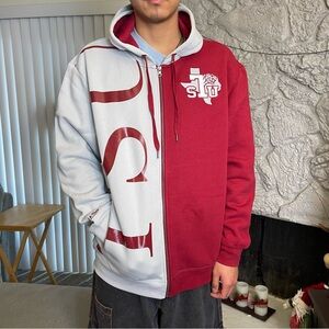 Mitchell & Ness Texas Southern University HBCU Hoodie Zip Up Sweater